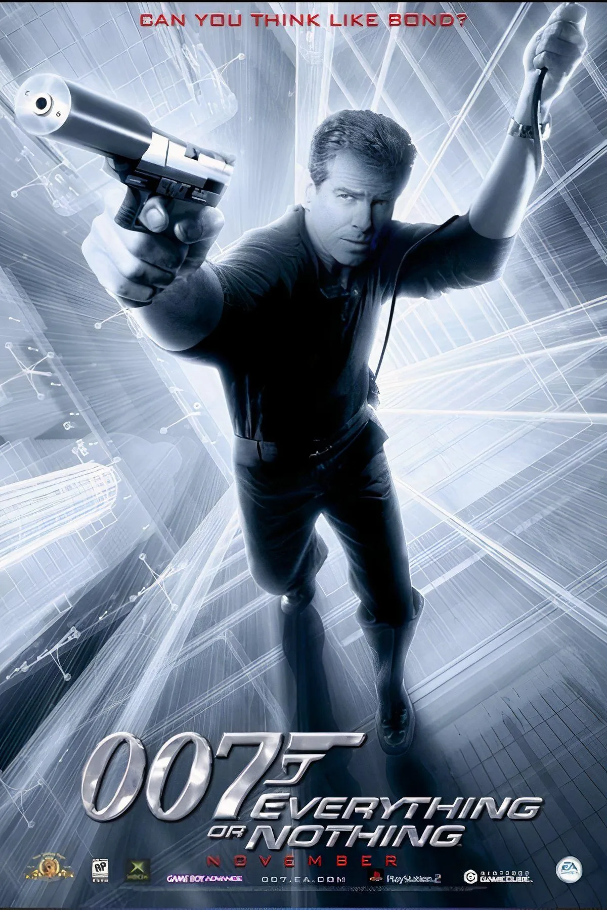 Hình ảnh gameplay từ James Bond 007: Everything or Nothing, nổi bật với đồ họa ấn tượng và các phân cảnh hành động điện ảnh.