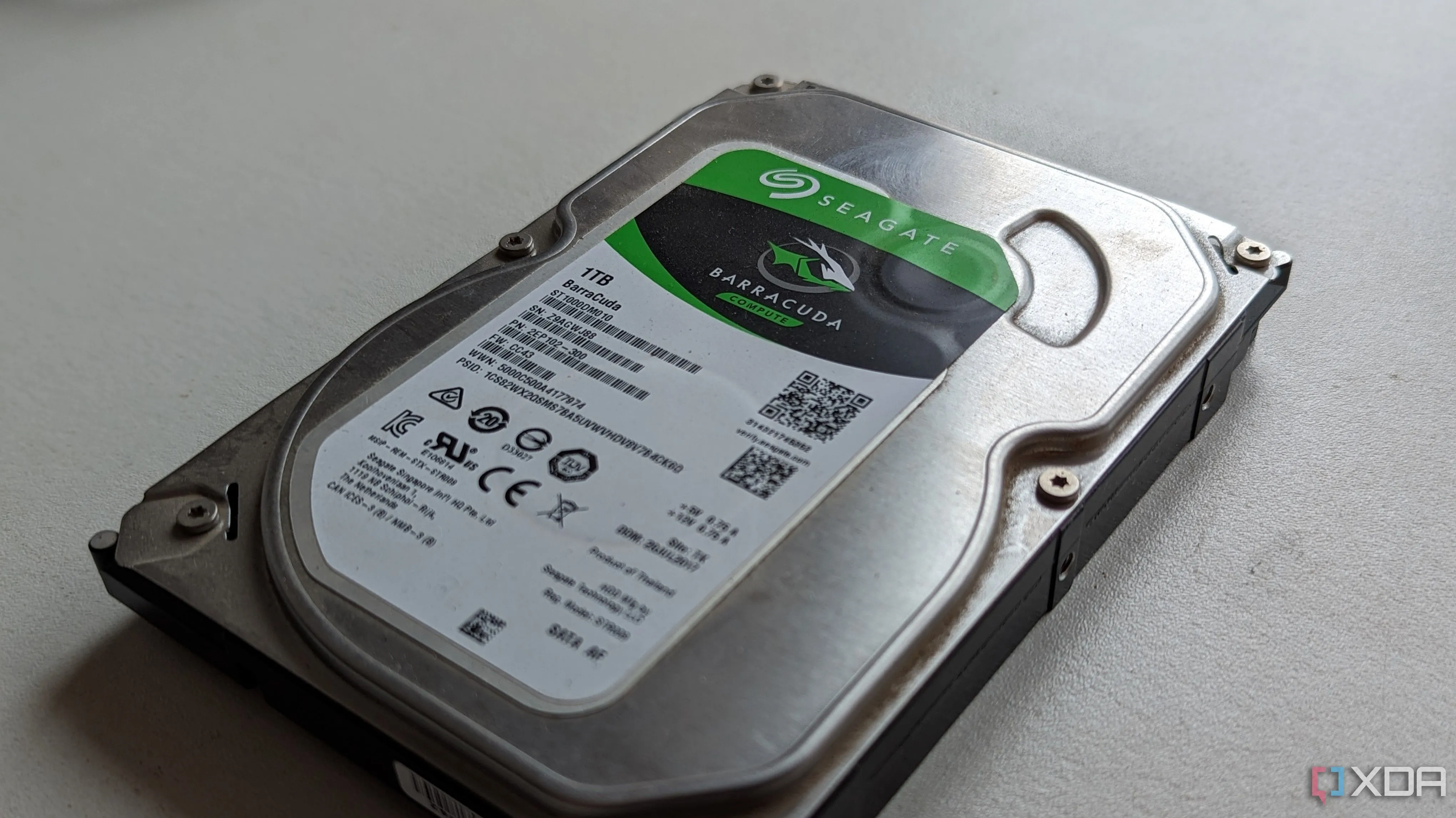 Hình ảnh một ổ cứng HDD Seagate Barracuda dung lượng 1TB