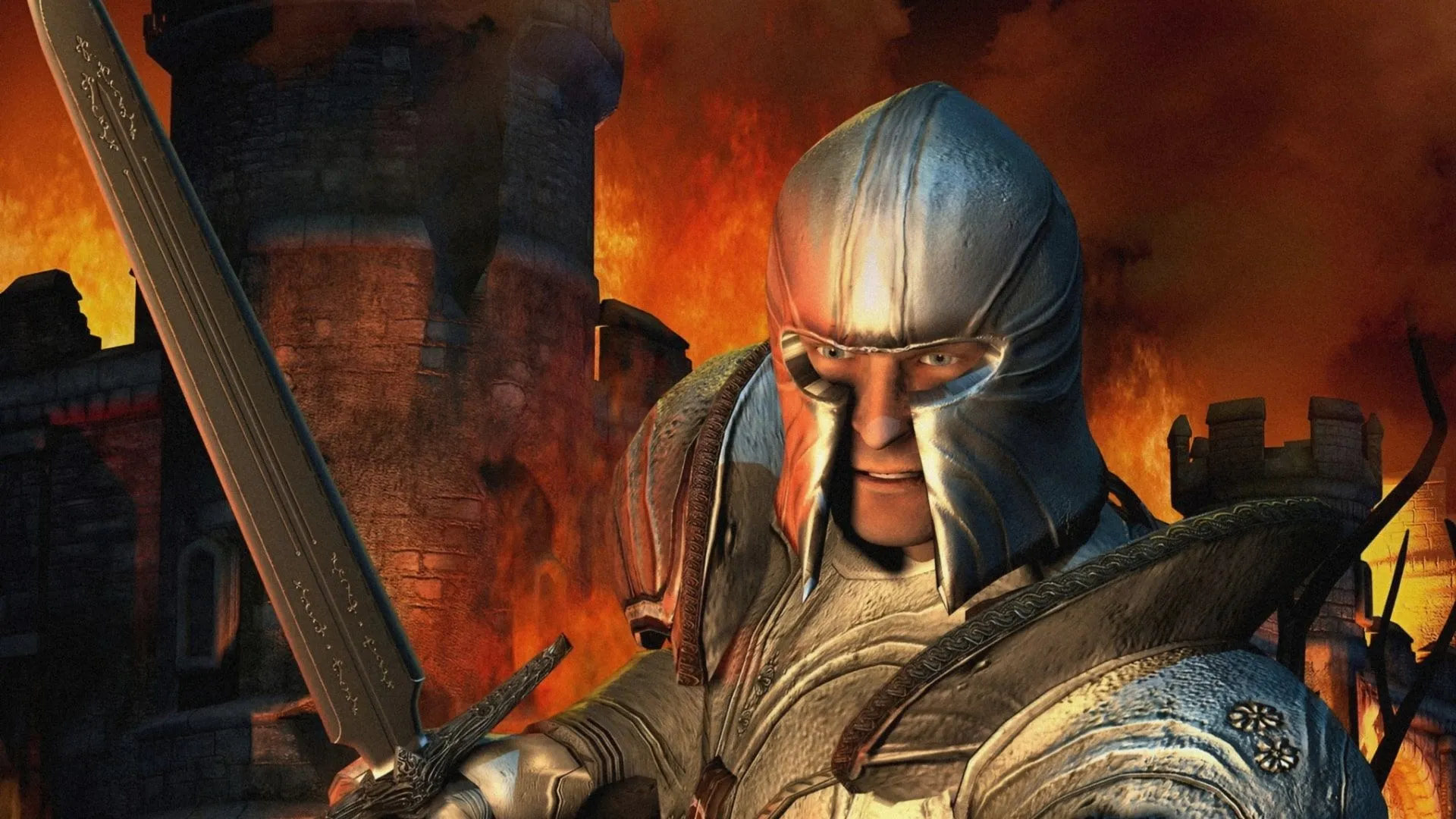 Hình ảnh nghệ thuật của tựa game The Elder Scrolls IV Oblivion