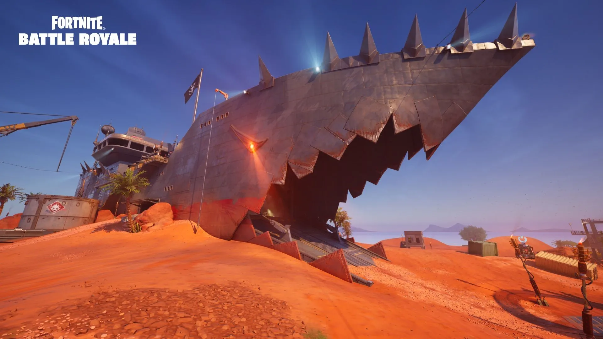 Hình ảnh quảng bá Fortnite Battle Royale, biểu tượng của game dịch vụ trực tuyến