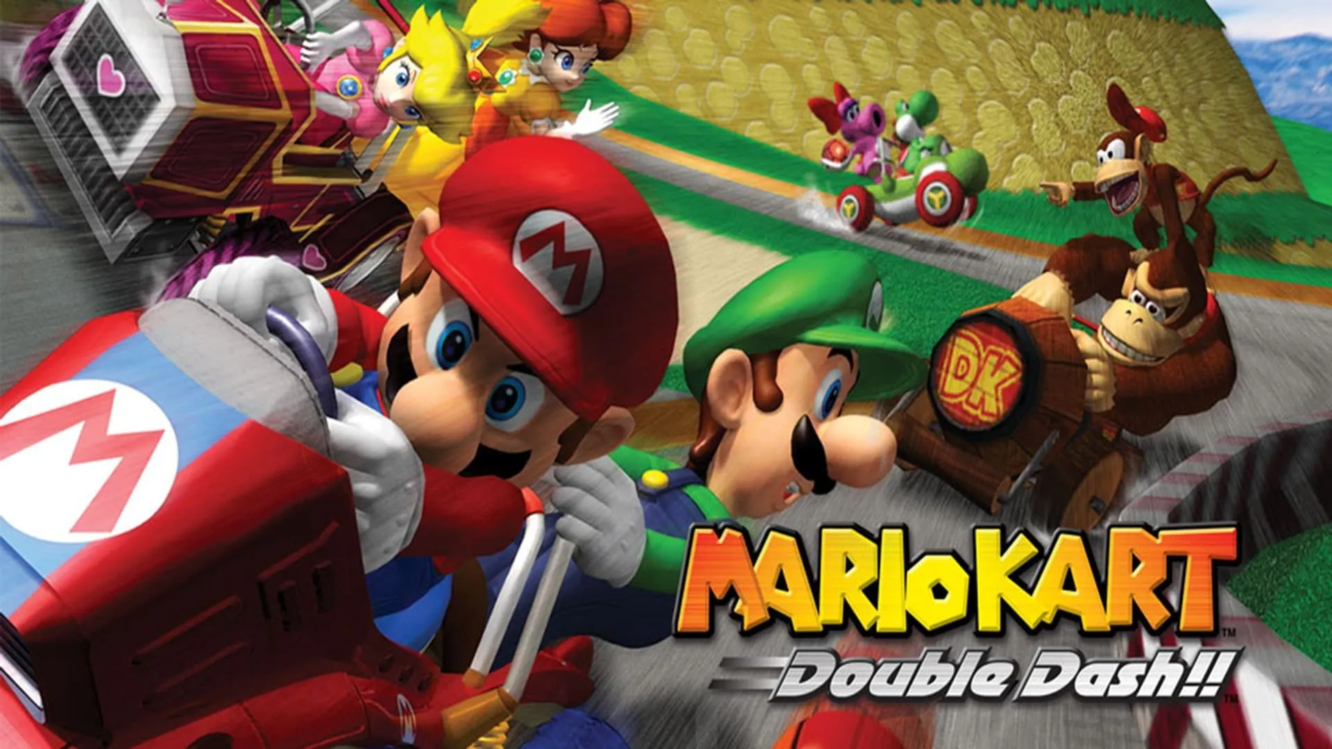 Hình ảnh quảng cáo cho Mario Kart Double Dash
