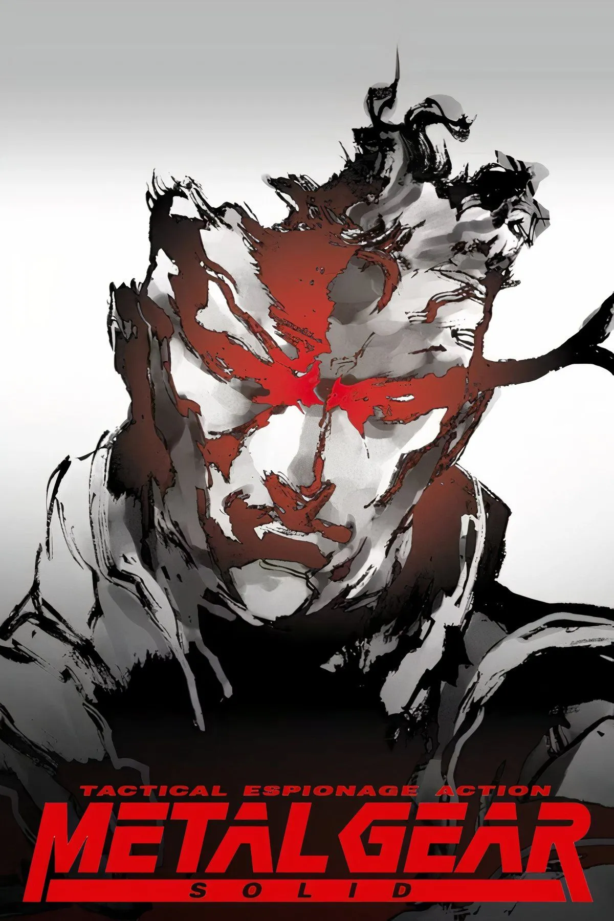 Hình ảnh tổng hợp các cảnh quan trọng trong Metal Gear Solid, bao gồm Solid Snake, các nhân vật và bối cảnh hành động lén lút