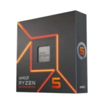 Hộp bán lẻ bộ vi xử lý AMD Ryzen 5, minh họa dòng CPU hiệu năng cao của AMD