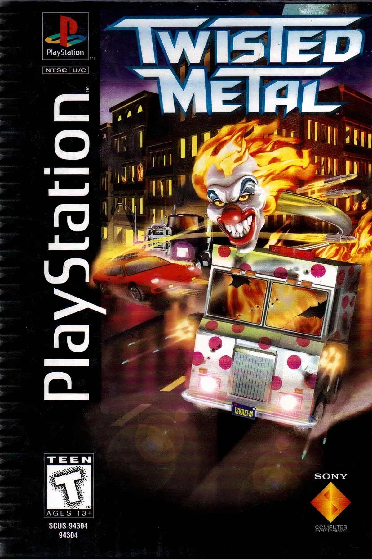 Hộp game Twisted Metal phiên bản Long Box trên PlayStation 1, biểu tượng của sự hiếm có