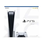 Hộp máy chơi game PlayStation 5 với thiết kế hiện đại, tượng trưng cho thư viện game độc quyền ấn tượng của Sony.