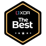 Huy hiệu danh giá "Sản phẩm tốt nhất" từ XDA Developers