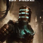 Isaac Clarke chiến đấu với quái vật Necromorph trong hành lang chật hẹp của Dead Space Remake