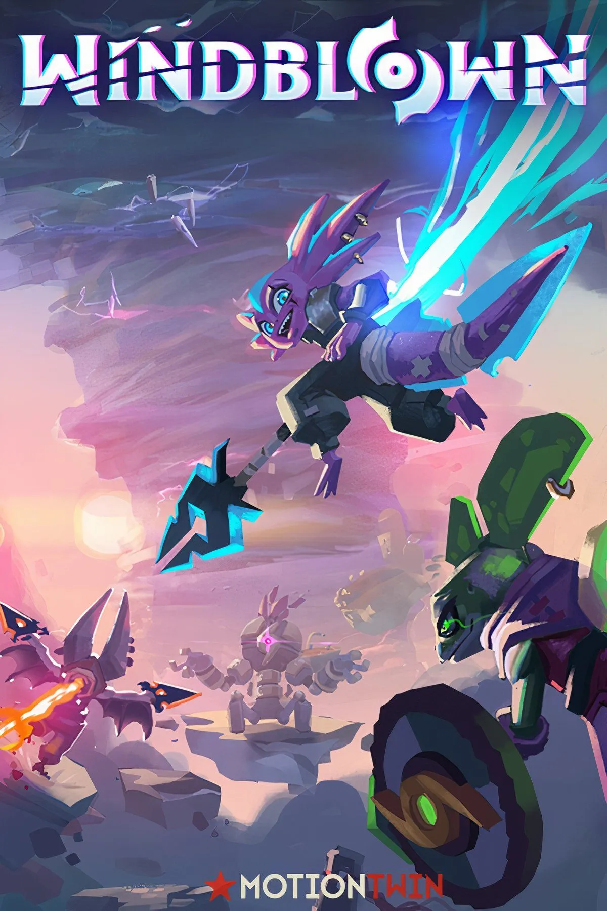 Khung cảnh chiến đấu isometric nhanh trong Windblown, tựa game roguelike mới từ nhà phát triển Dead Cells.