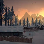 Khung cảnh mùa đông hùng vĩ trong game The Long Dark