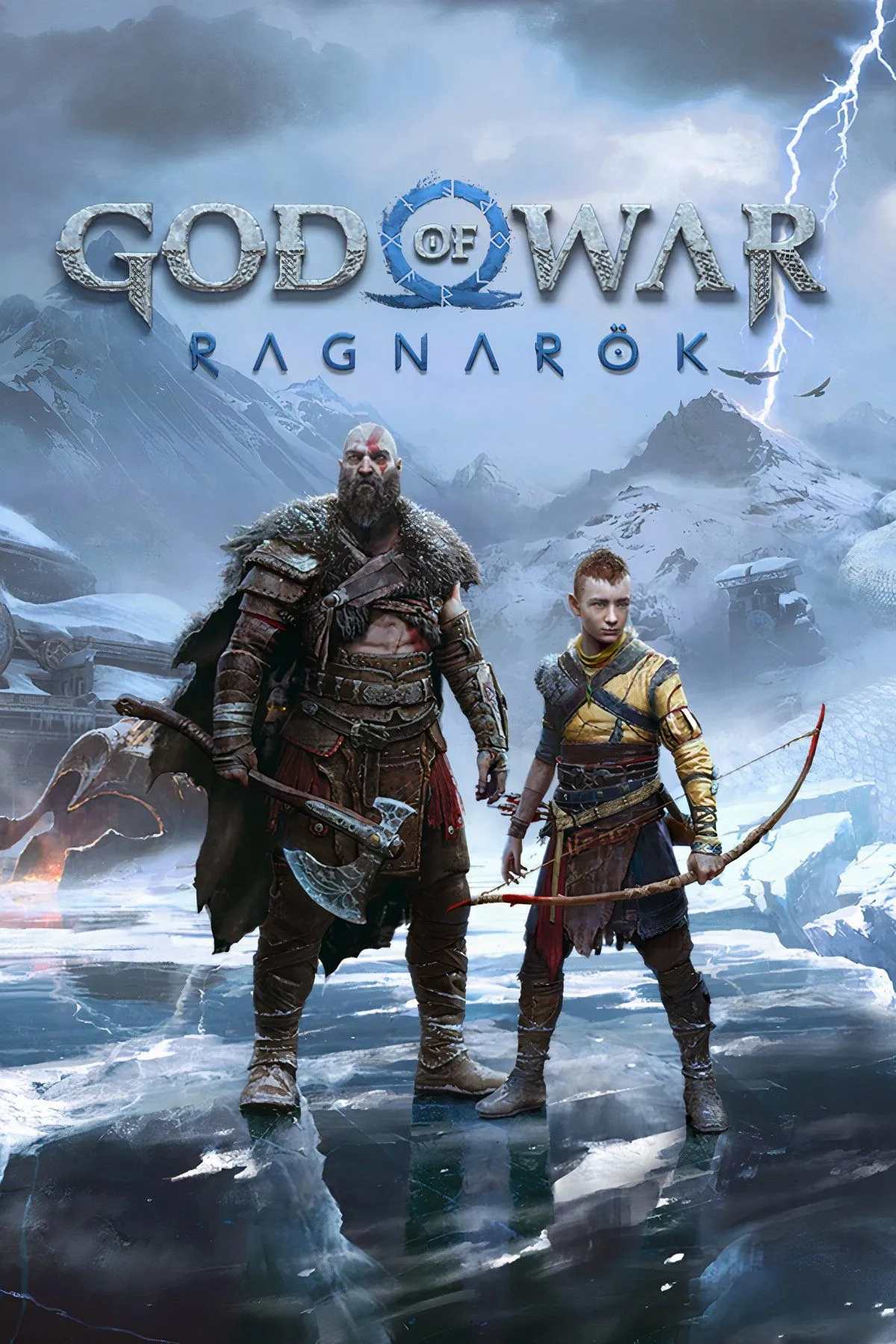 Kratos và Atreus trong cuộc phiêu lưu tại God of War Ragnarök, tận hưởng đồ họa đẹp mắt nhờ DLSS