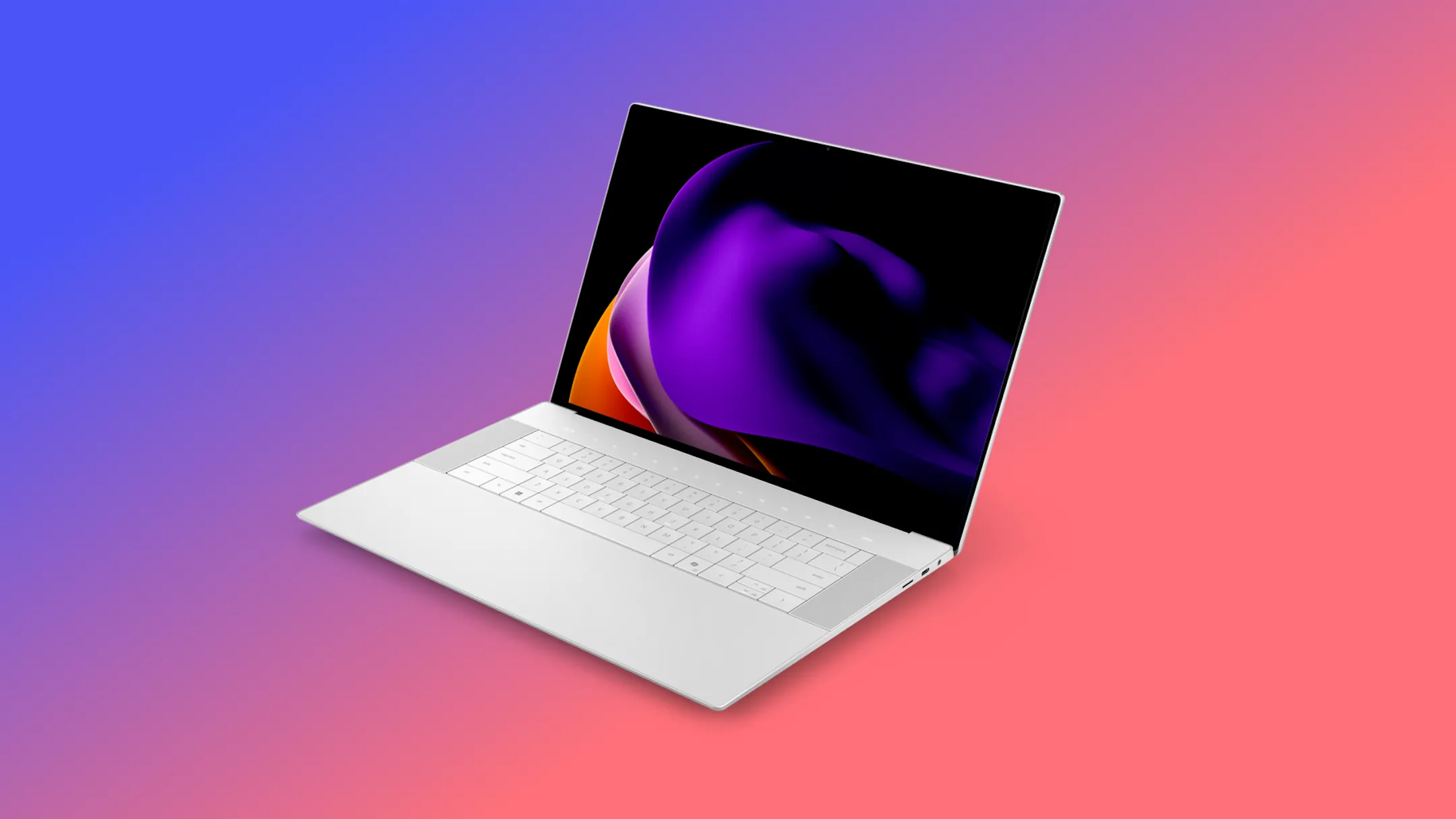Laptop Dell 16 Premium màu bạch kim sang trọng