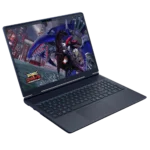 Laptop gaming Alienware 16X Aurora màu xanh đen, thiết kế mạnh mẽ