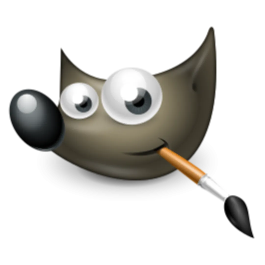 Logo chính thức của GNU Image Manipulation Program (GIMP).