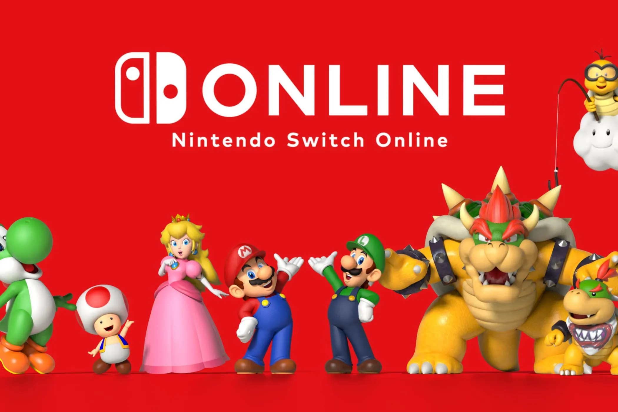 Logo chính thức của Nintendo Switch 2 với các nhân vật Mario nổi tiếng, minh họa cho trải nghiệm chơi game mới.