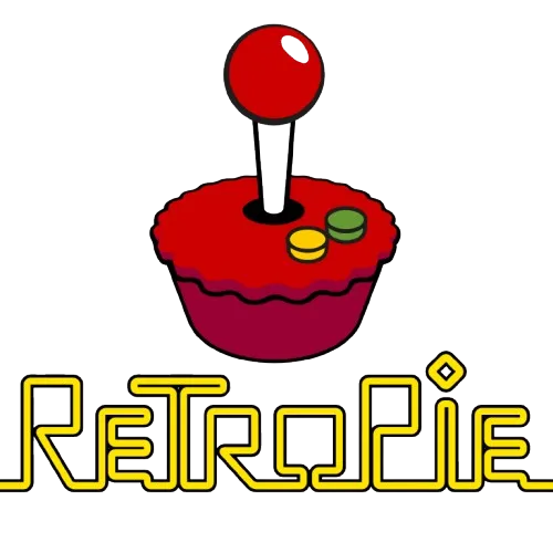 Logo chính thức của RetroPie, hệ điều hành giả lập game retro phổ biến trên Raspberry Pi