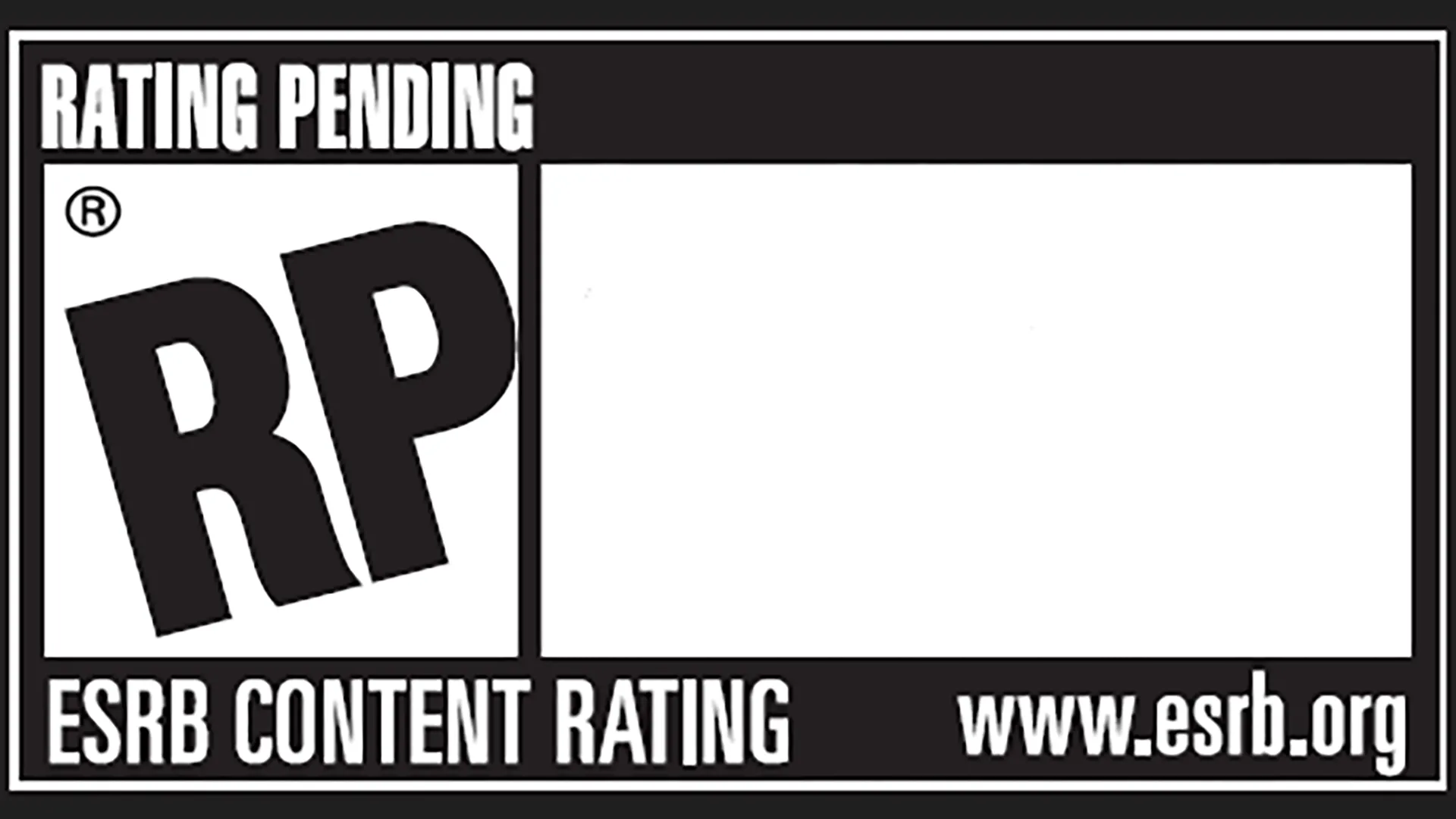 Logo của Ủy ban Đánh giá Phần mềm Giải trí (ESRB), được thành lập năm 1994 để phân loại game.