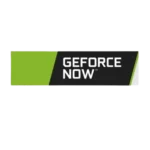 Logo dịch vụ GeForce Now của NVIDIA, nền tảng chơi game đám mây cho Monster Hunter Wilds