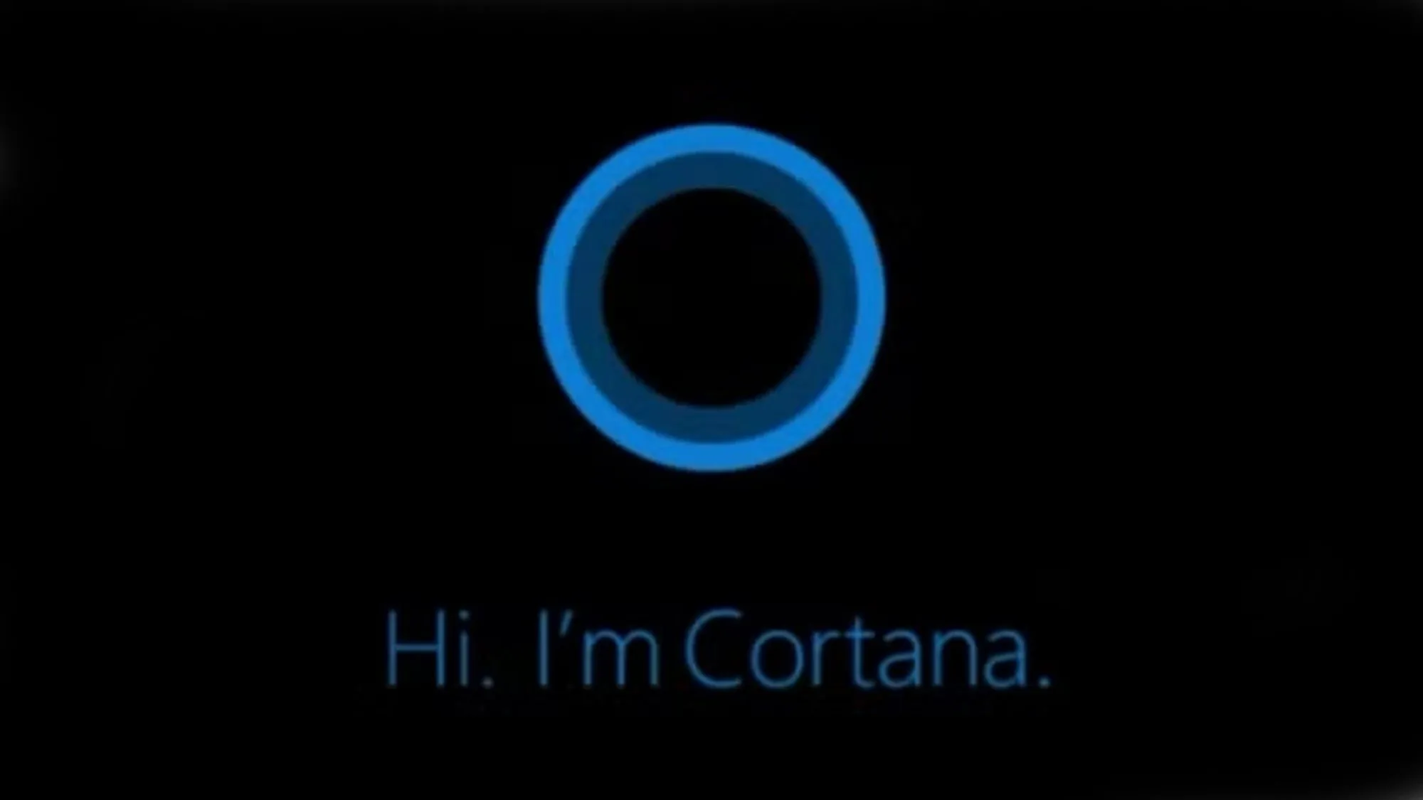 Logo trợ lý ảo Microsoft Cortana, đại diện cho công nghệ AI không mong muốn trên console