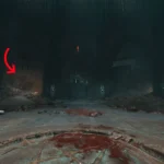 Lối vào hang động bí mật được thắp nến ở khu vực đầu tiên của Chương 19 Doom The Dark Ages