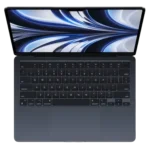 MacBook Air M2 màu Midnight với màn hình Liquid Retina sắc nét