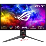 Màn hình chơi game Asus ROG Swift PG27AQDM OLED với thiết kế hiện đại