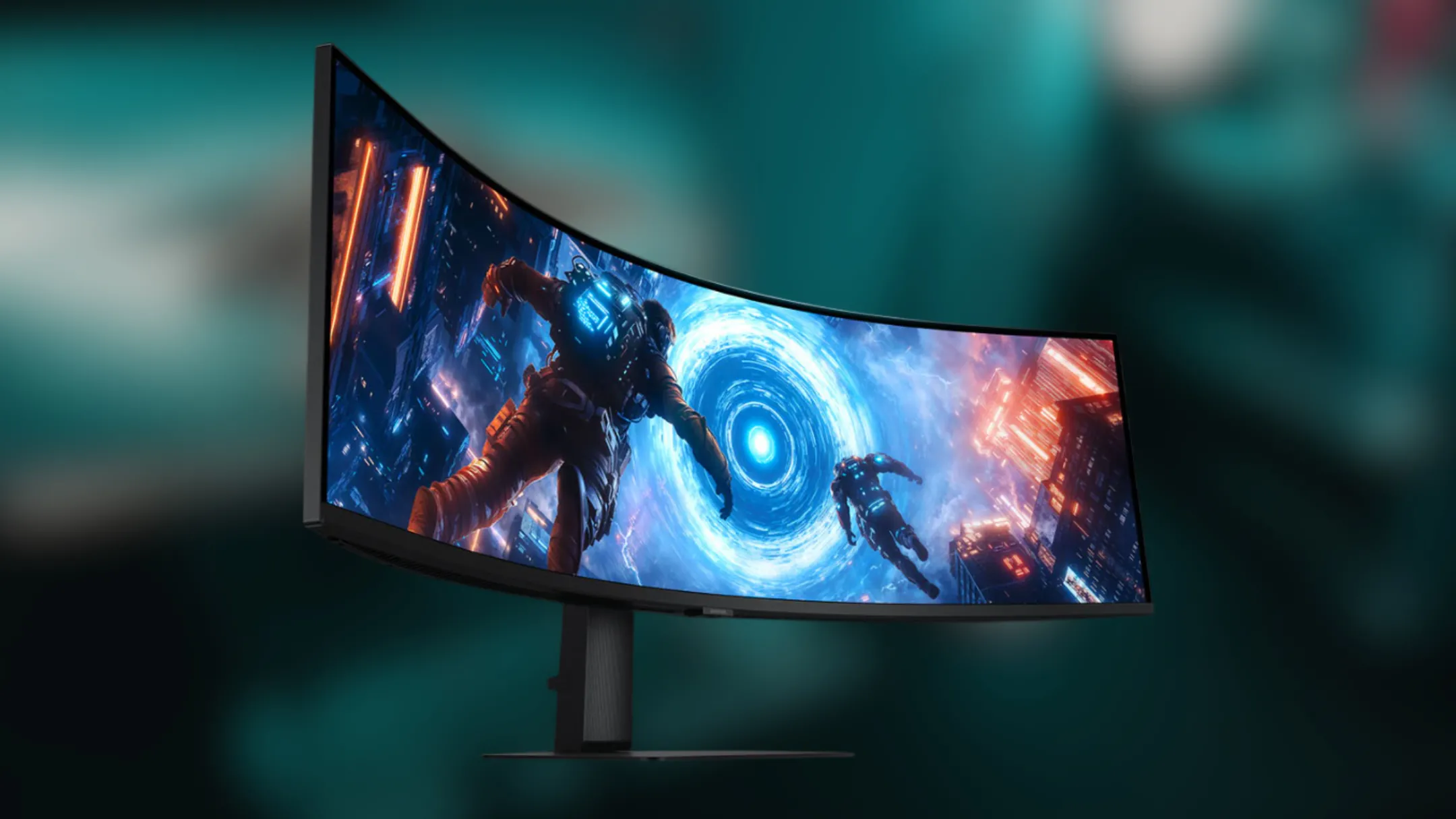 Màn hình chơi game cong Samsung Odyssey G9 (G91F) 49 inch DQHD