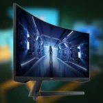 Màn hình chơi game Samsung Odyssey G5 34 inch siêu rộng hiển thị hình ảnh không gian