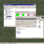 Màn hình công cụ chống phân mảnh ổ đĩa của Windows 2000 hoạt động trên phần cứng hiện đại với SSD NVMe