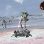 Màn hình hiển thị gameplay từ Star Wars Rogue Squadron II: Rogue Leader