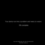 Màn hình lỗi BSOD màu đen mới trên Windows 11 24H2