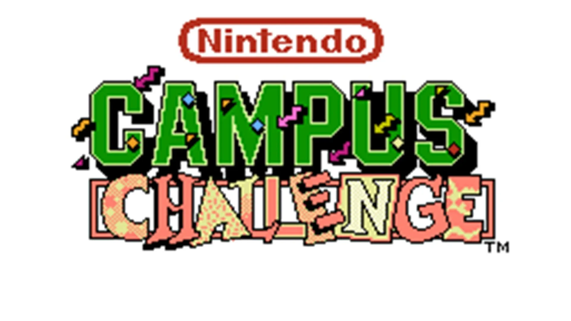 Màn hình tiêu đề của băng game Nintendo Campus Challenge 1992 dành cho giải đấu
