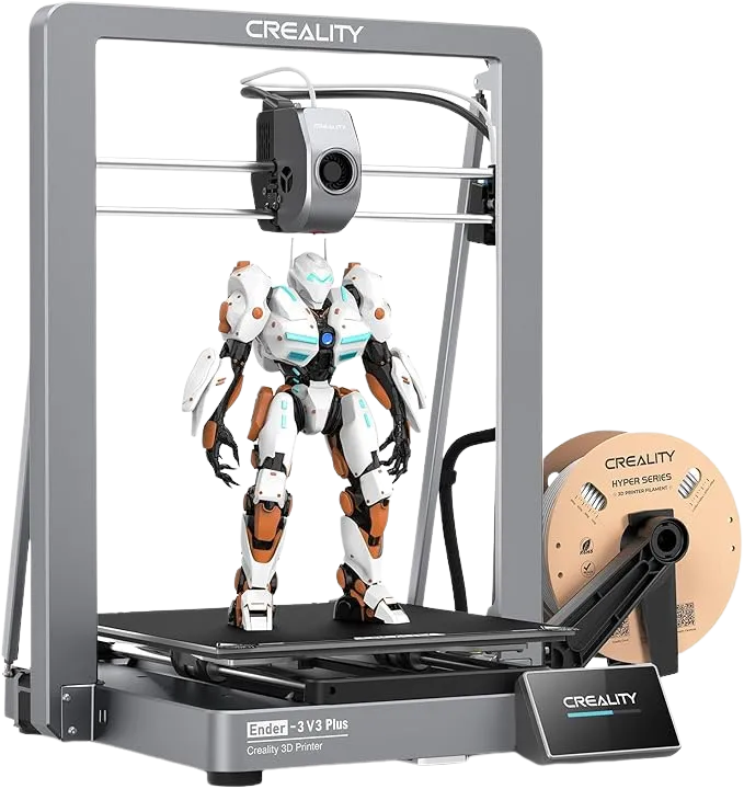Máy in 3D Creality Ender-3 V3 Plus nhỏ gọn, dễ dàng nâng cấp.
