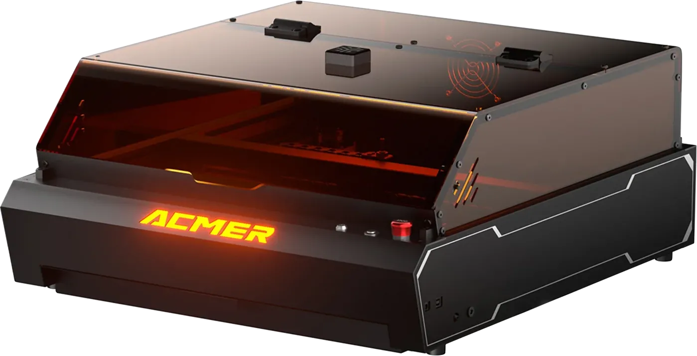 Máy khắc laser Acmer P3 2-in-1 mạnh mẽ với hai loại laser Diode và IR