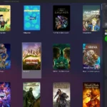 Menu thư viện game LaunchBox với giao diện người dùng thân thiện trên PC