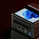 Mini PC Aoostar G-Flip với màn hình lật độc đáo hiển thị tính linh hoạt