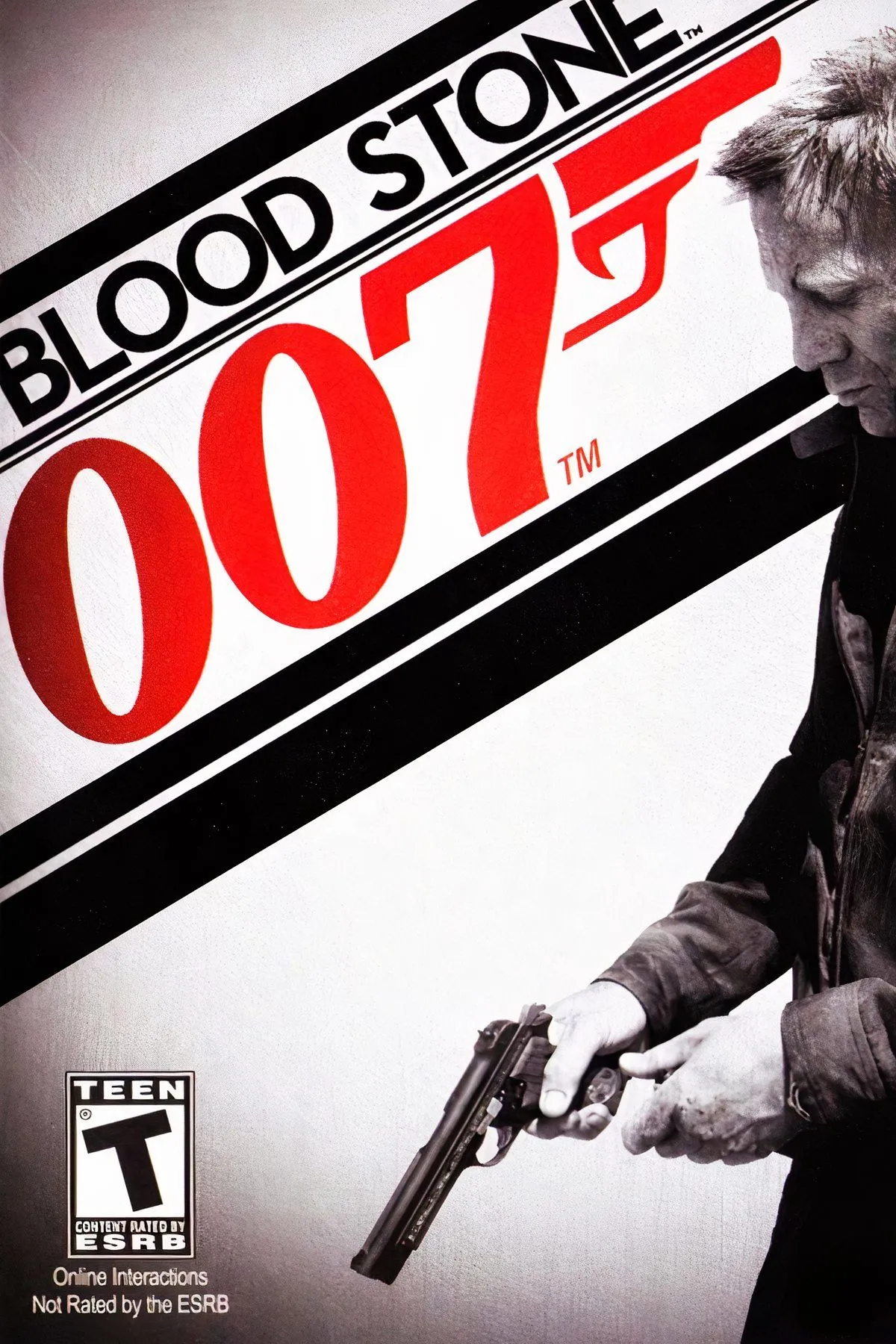 Một cảnh chiến đấu từ game James Bond 007: Blood Stone, minh họa lối chơi bắn súng góc nhìn thứ ba và hành động cận chiến.