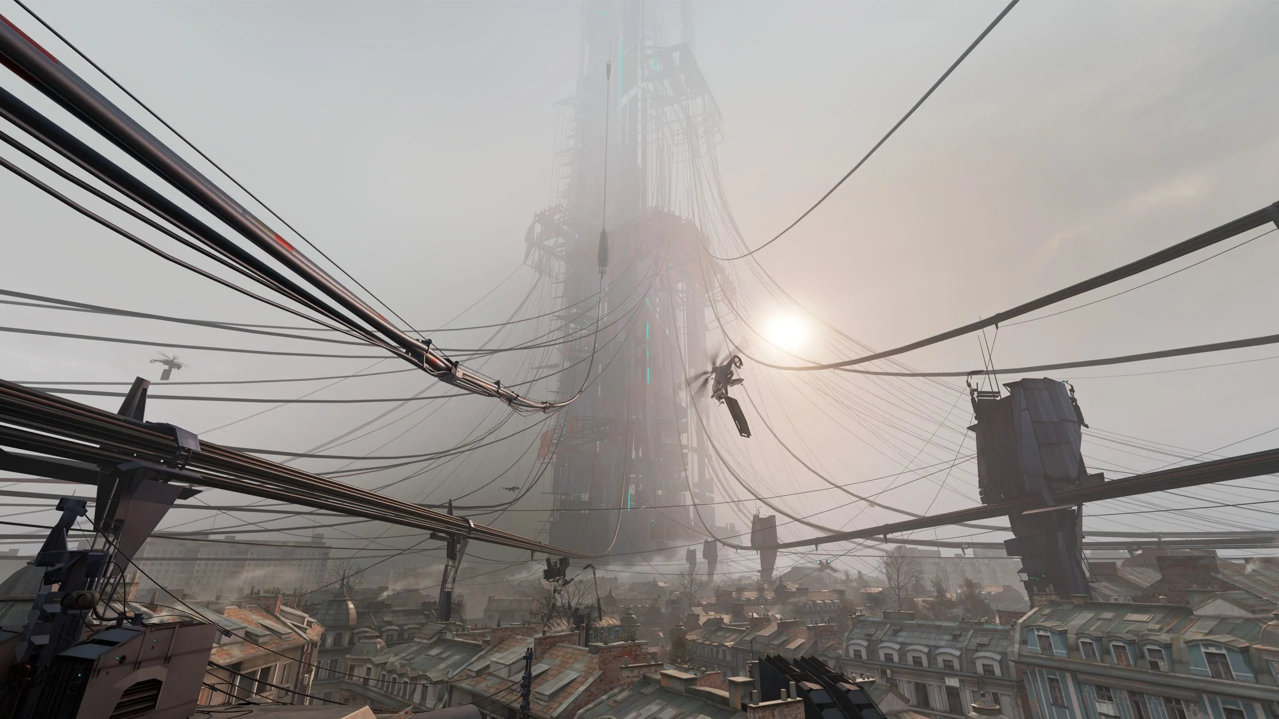 Một cảnh trong trailer Half-Life: Alyx, minh họa chất lượng đồ họa và môi trường của game VR.