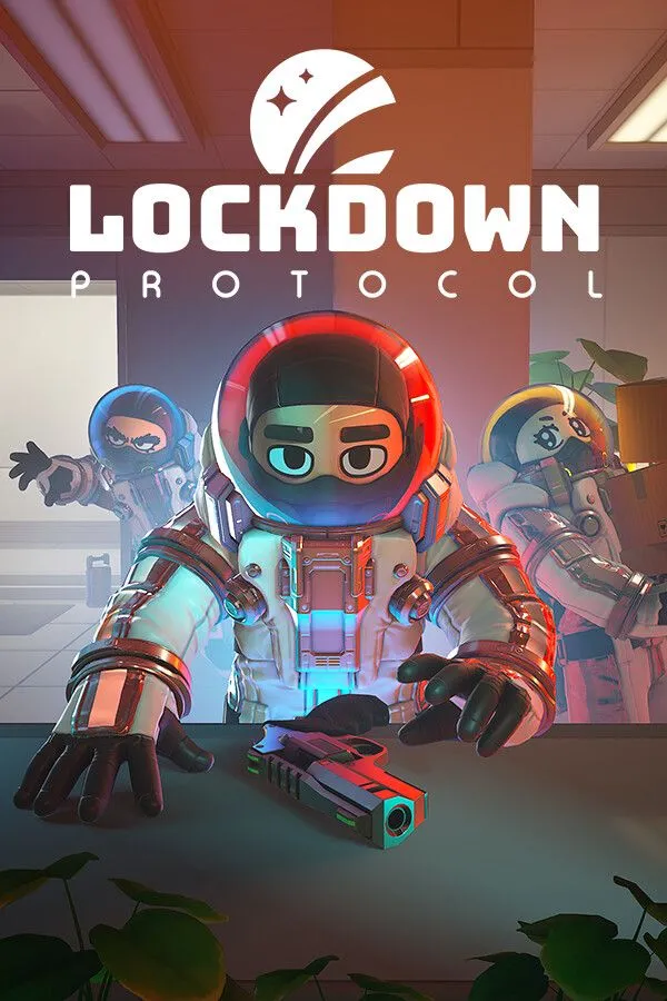 Một nhóm người chơi đang thực hiện nhiệm vụ trên tàu vũ trụ trong Lockdown Protocol