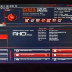 MSI Click BIOS 5 với các ổ đĩa lưu trữ được đánh dấu