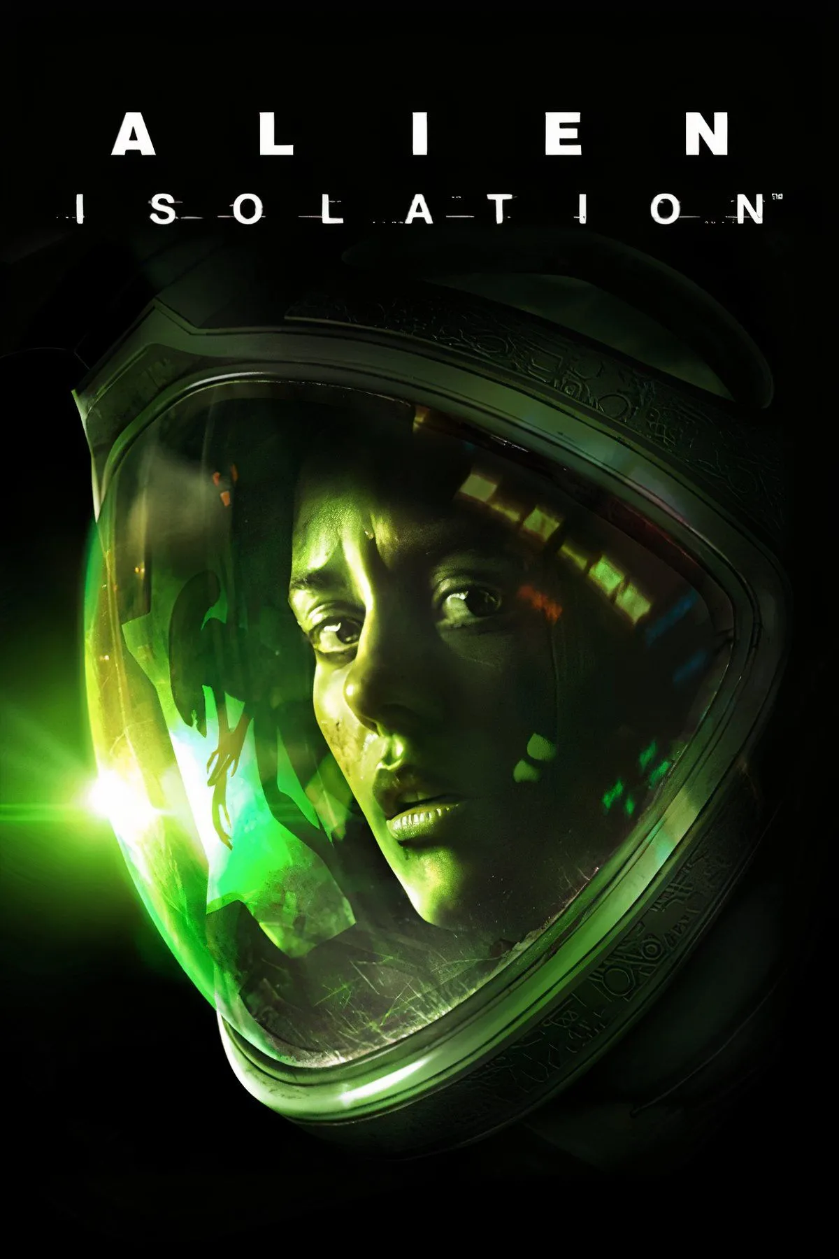 Nhân vật chính bị quái vật Xenomorph săn đuổi trong game kinh dị Alien Isolation