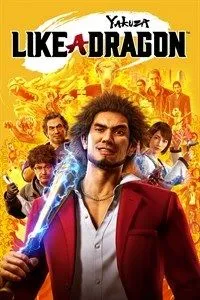 Nhân vật Ichiban Kasuga trên đường phố Yokohama trong tựa game Yakuza: Like A Dragon với lối chơi RPG theo lượt.