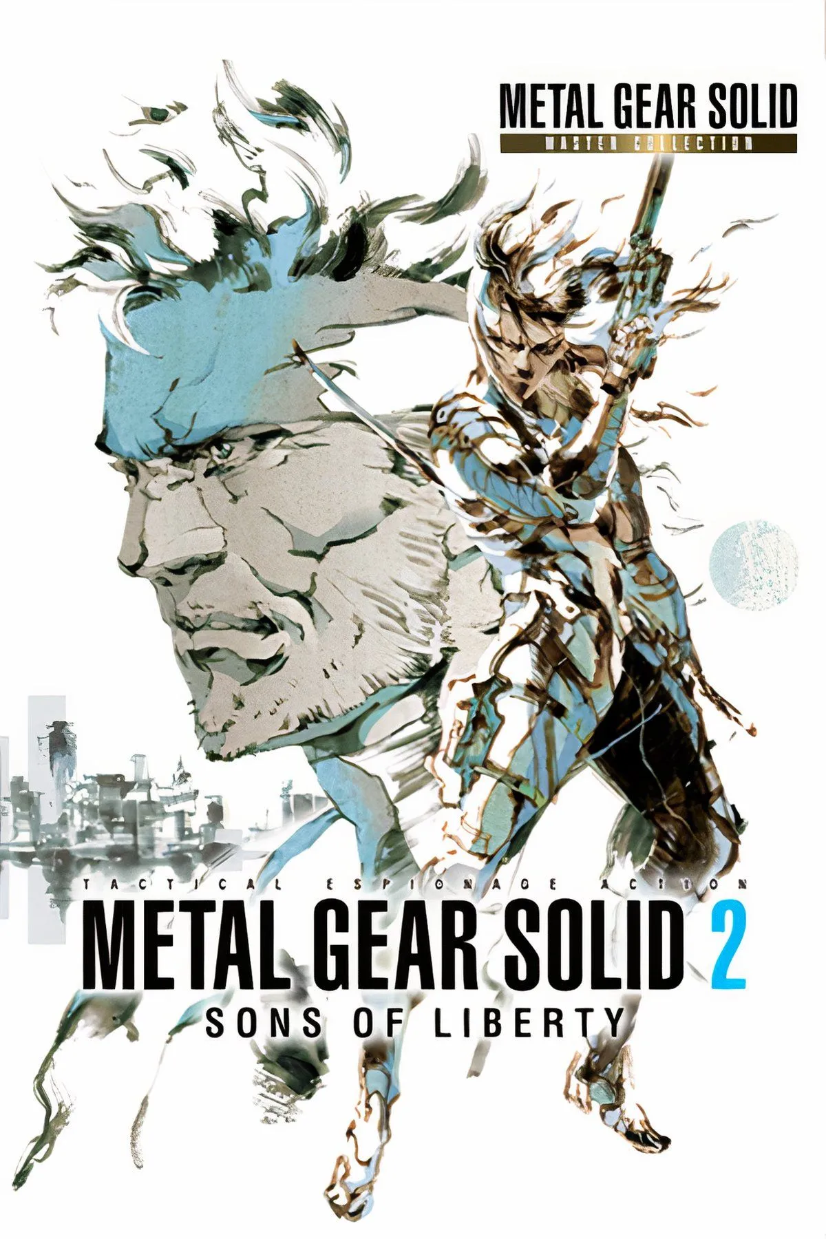 Nhân vật Solid Snake hành động bí mật trong game Metal Gear Solid 2