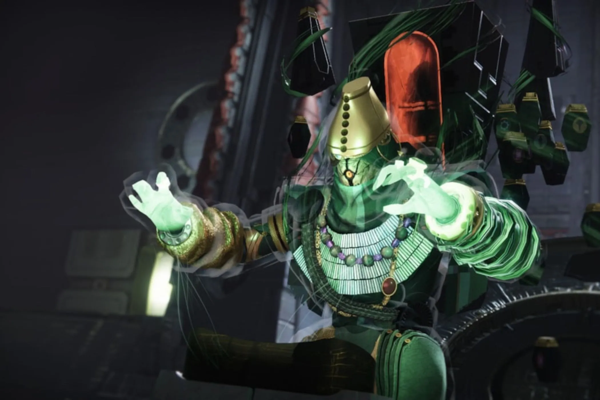 Nhân vật Warlock trong Destiny 2, minh họa cho mô hình game live-service cần duy trì sự quan tâm của người chơi