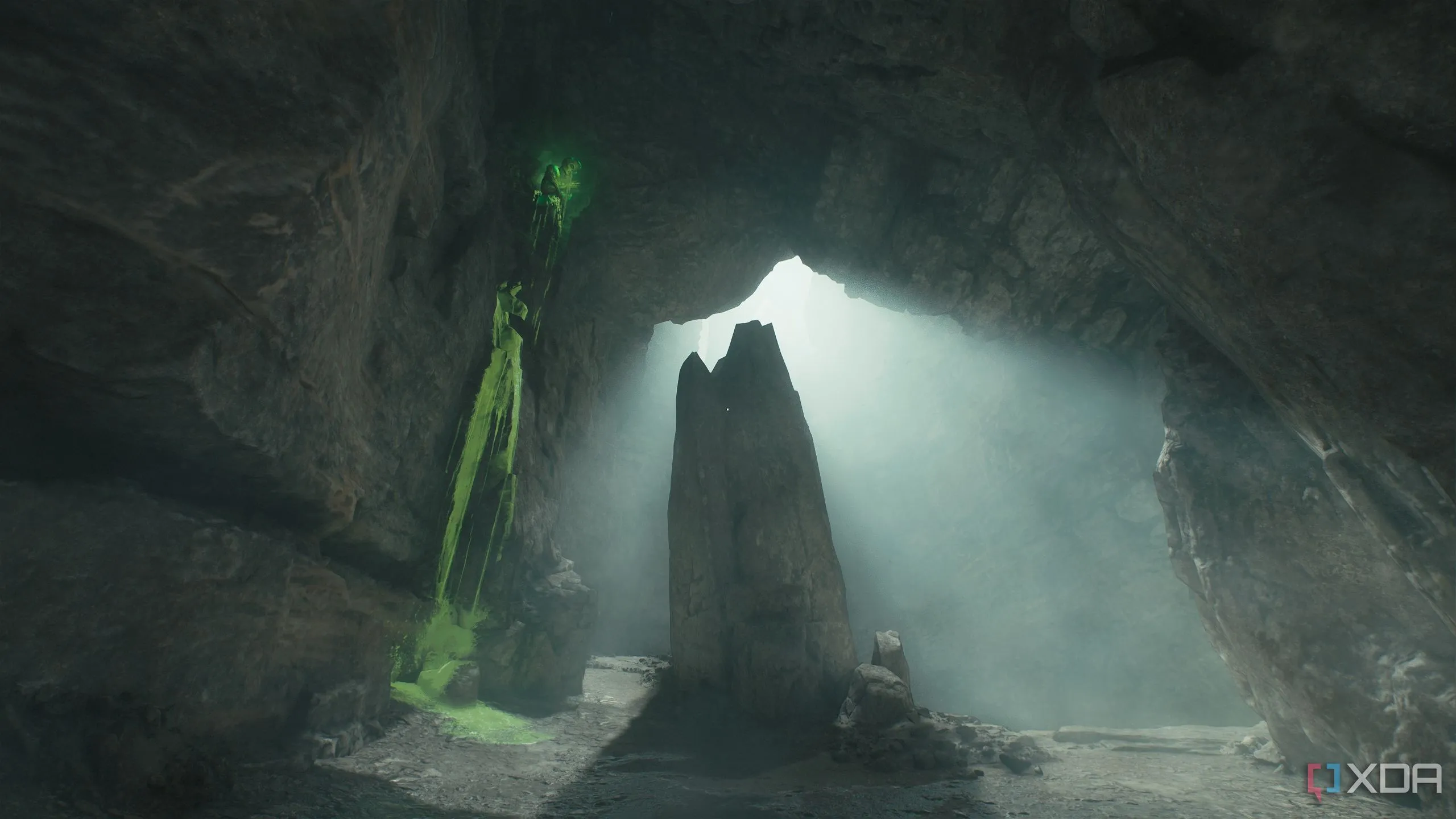 Nốt thịt xanh dẫn đến khu vực bí mật 11 trong Doom: The Dark Ages Chương 8