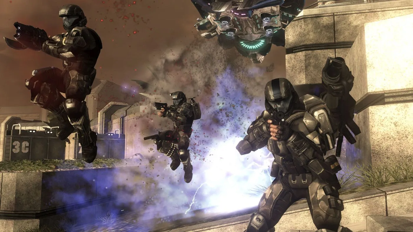 Phân cảnh chiến đấu ODST trong Halo 3 ODST Firefight