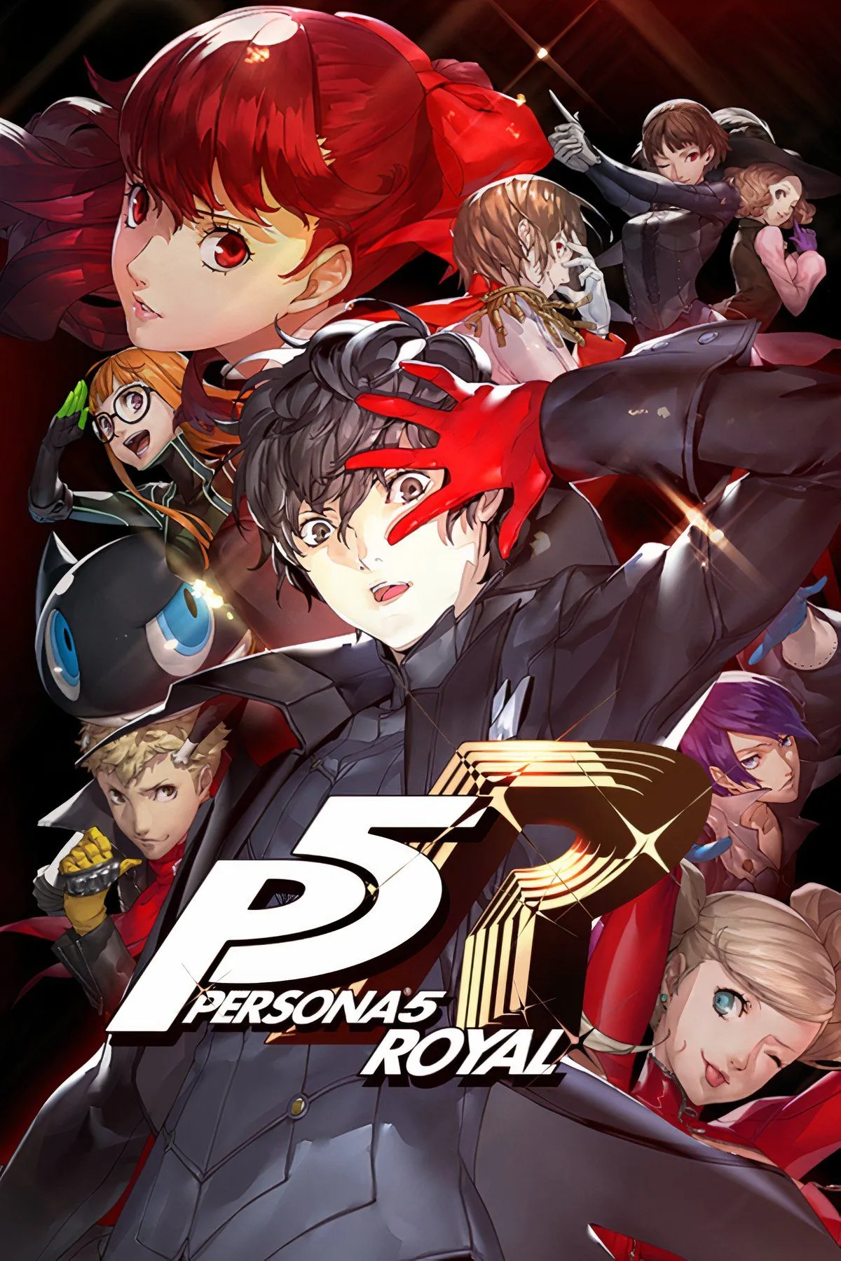 Phong cách nghệ thuật ấn tượng và dàn nhân vật chính của Persona 5 Royal.
