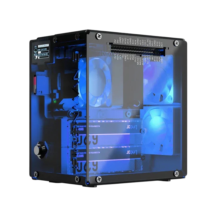 Pironman 5-MAX: Khả năng nâng cấp với khe cắm NVMe và tương thích AI Accelerator