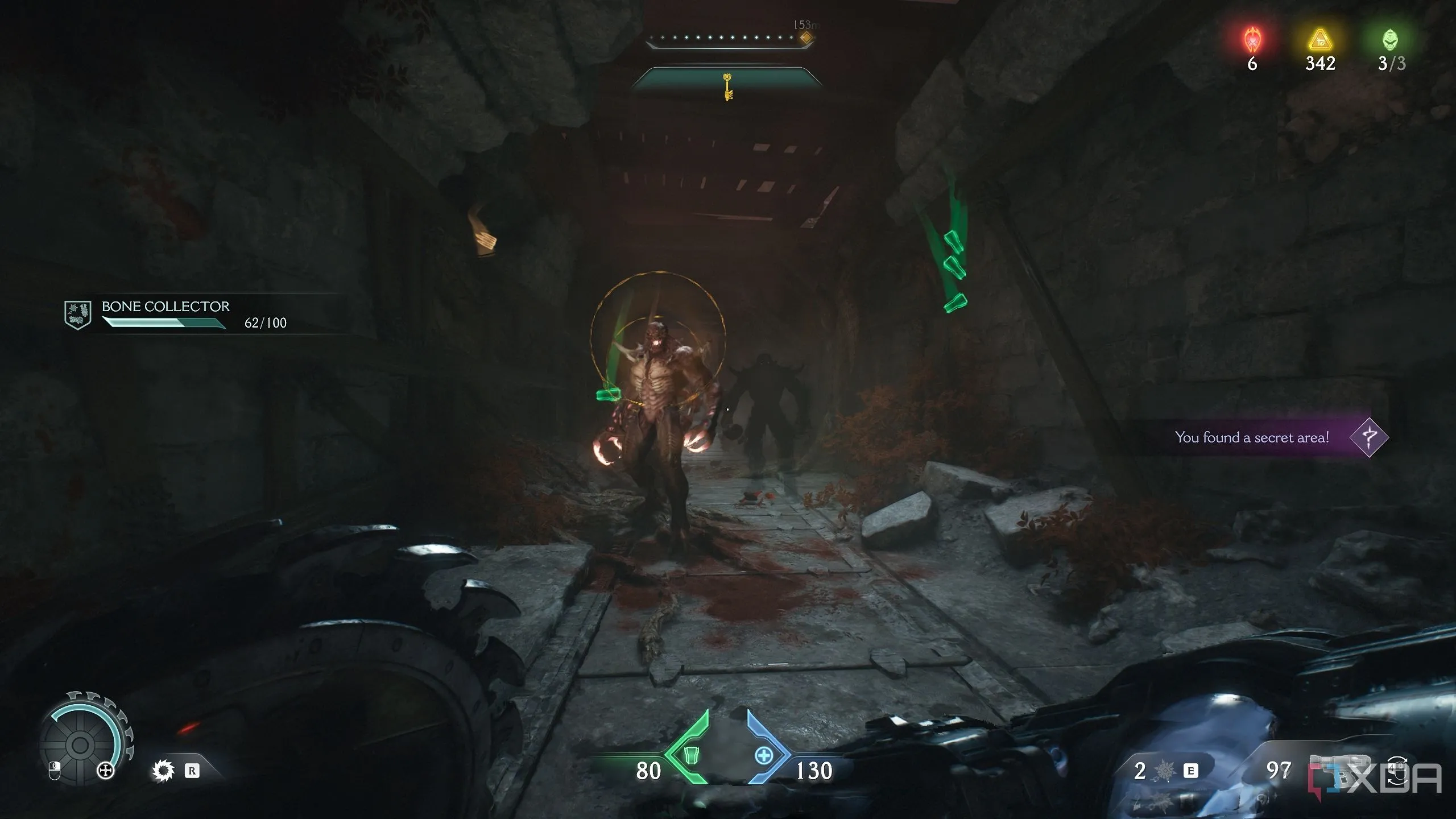 Quỷ Imp Stalkers tấn công trong khu vực bí mật 8 của Doom: The Dark Ages Chương 8