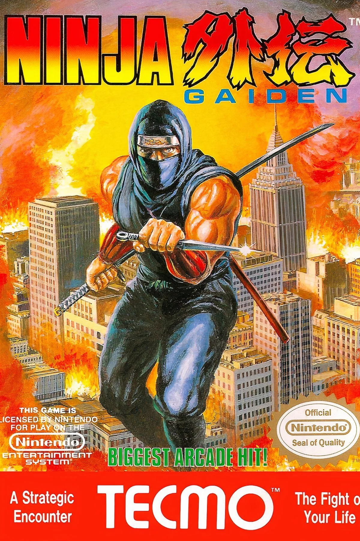 Ryu Hayabusa, nhân vật chính của game Ninja Gaiden đầy thử thách.