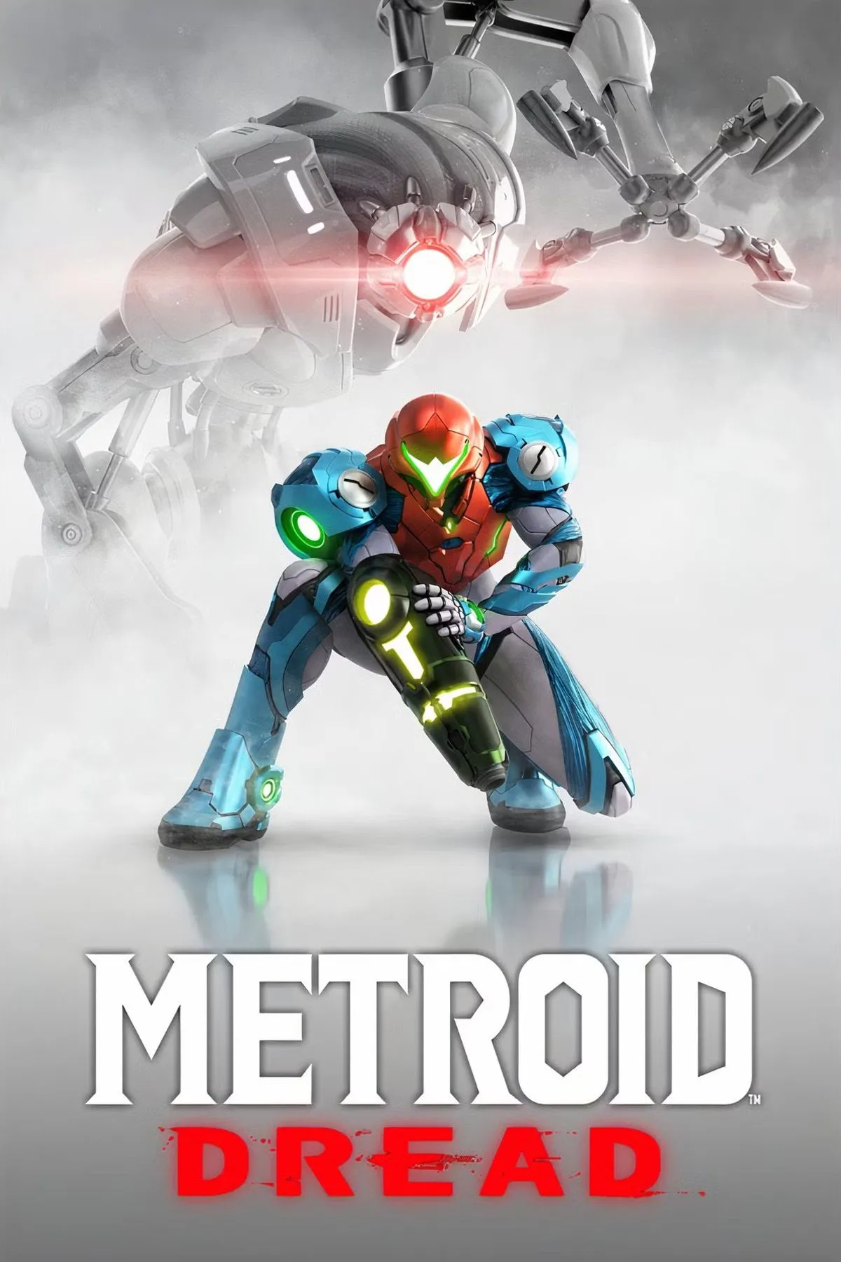 Samus Aran trong bộ giáp công nghệ cao, sẵn sàng đối mặt với hiểm nguy trong Metroid Dread, một biểu tượng của thể loại.